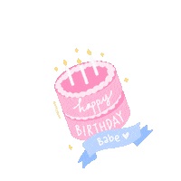 Happy Birthday Girl Sticker by iloveplum