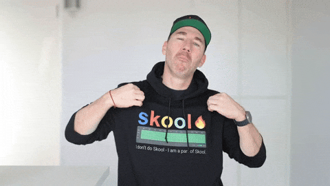 Skool GIF by Calvin Hollywood