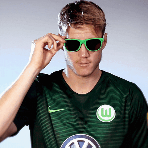 james bond smile GIF by VfL Wolfsburg