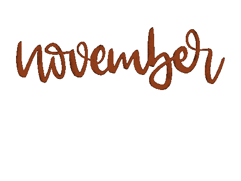November To Remember Sticker