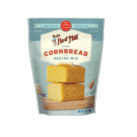 Baking Corn Bread Sticker by Bob's Red Mill