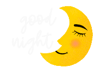 Good Night Sticker