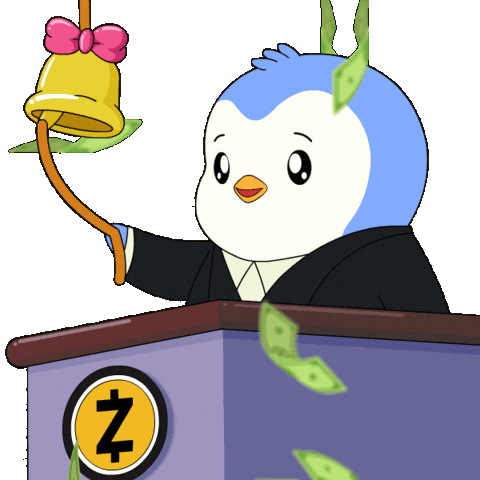 Crypto Penguin Sticker by Pudgy Penguins