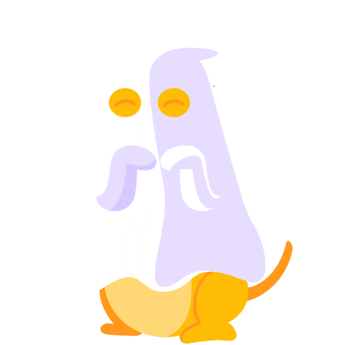 meupetdissebr giphyupload love dog halloween Sticker