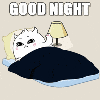 Sleepy Good Night GIF by Dokis