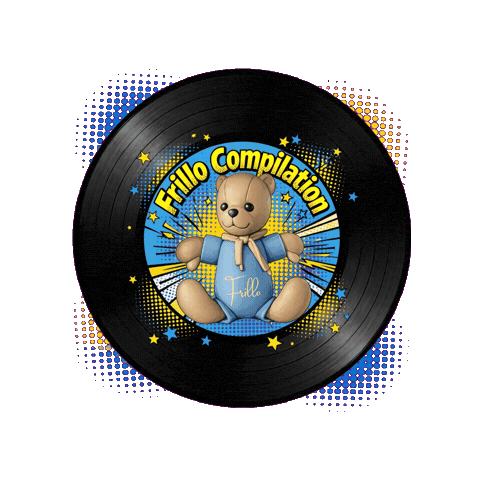 Happy Dj Sticker by Frillostore