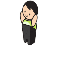 Happy Fun Sticker by PlanToys