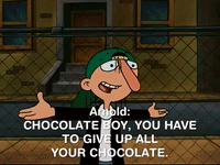 hey arnold nicksplat GIF