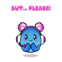 Aww Please Sticker by The Grapes