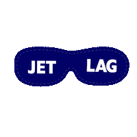 Tired Jet Lag Sticker by Scandinavian Airlines Systems