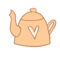 Hot Water Tea Sticker