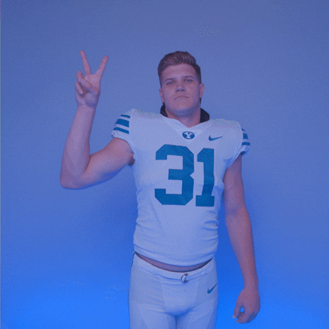 Byu Football Sport GIF by BYU Cougars