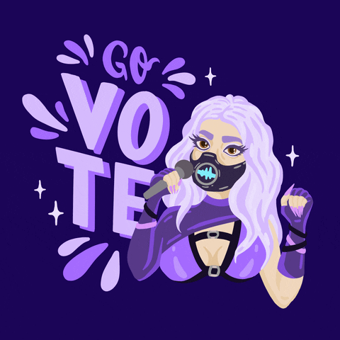 Vote Now Lady Gaga GIF by #GoVote