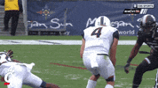 Cincinnati Football Tackle GIF by Cincinnati Bearcats