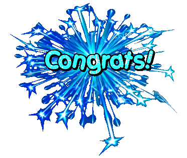 Congratulations Celebrating Sticker