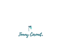 Good Morning Paradise Sticker by Tommy Coconut