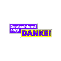 Danke Sticker by SFBerlin