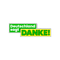 Danke Sticker by SFBerlin