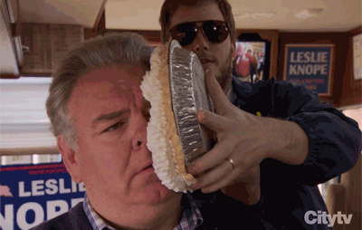 Parks And Recreation Pie GIF