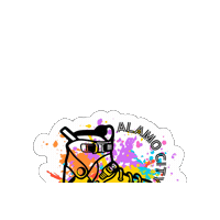 Sanantonioskaters Sticker by SpaceCitySkaters