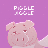 Flying Pig Dancing GIF by PositivelyPigasus