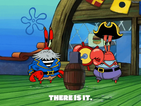 season 6 grandpappy the pirate GIF by SpongeBob SquarePants