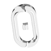 nonzero design glitch black and white digital Sticker