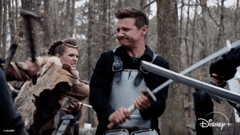 Jeremy Renner Cosplay GIF by Marvel Studios