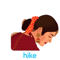 Tik Tok Blush Sticker by Hike Sticker Chat