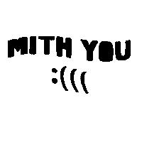 Sad Love You Sticker