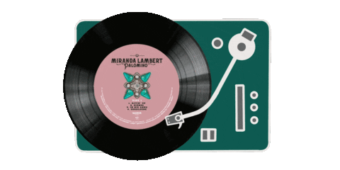 Country Music Spinning Sticker by Miranda Lambert