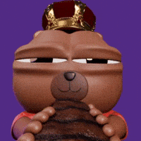 Crown King GIF by Bear Market Memes