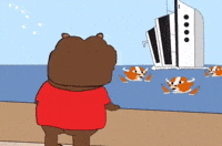 Drowning Stock Market Crash GIF by Bear Market Memes