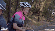 acorn-tv bye peace glasses cycling GIF
