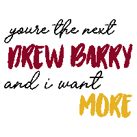 drew barrymore Sticker by Bryce Vine