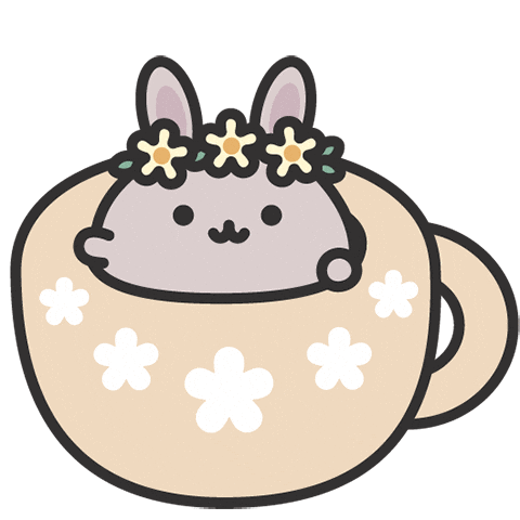 Flower Hello Sticker