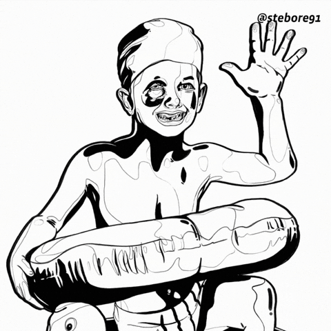 stebore91 meme hello hi weird GIF