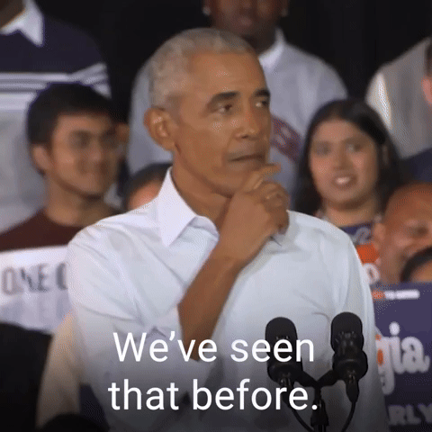 We've seen that before.