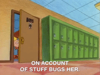 hey arnold nick splat GIF