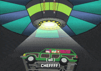 car spaceship GIF by South Park 
