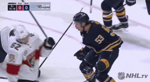 ice hockey hug GIF by NHL