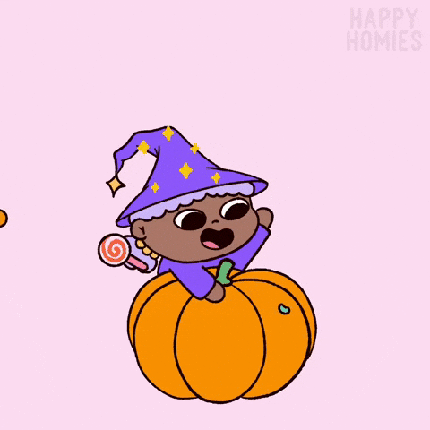 Trick Or Treat Halloween GIF by Happy Homies