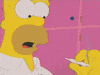 stoned homer simpson GIF
