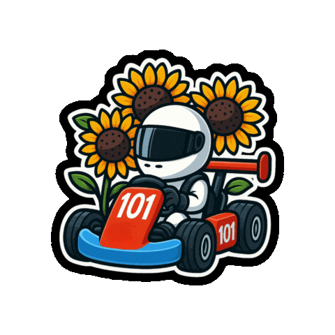 Jmr101 Sticker by Jude Morris Racing Foundation
