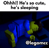 Lego Ninjago Sleeping GIF