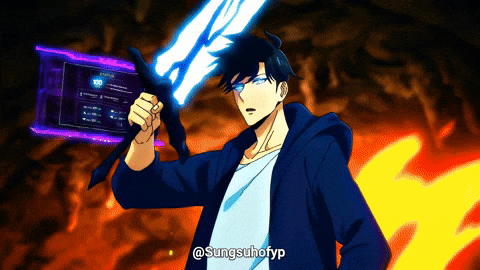 Solo Leveling Sung GIF