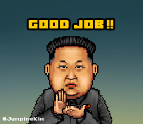kim jong un good job GIF