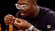 Von Miller Wings GIF by First We Feast: Hot Ones