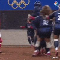 Celebrate Gold Medal GIF by Team USA