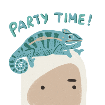 Party Christmas Sticker